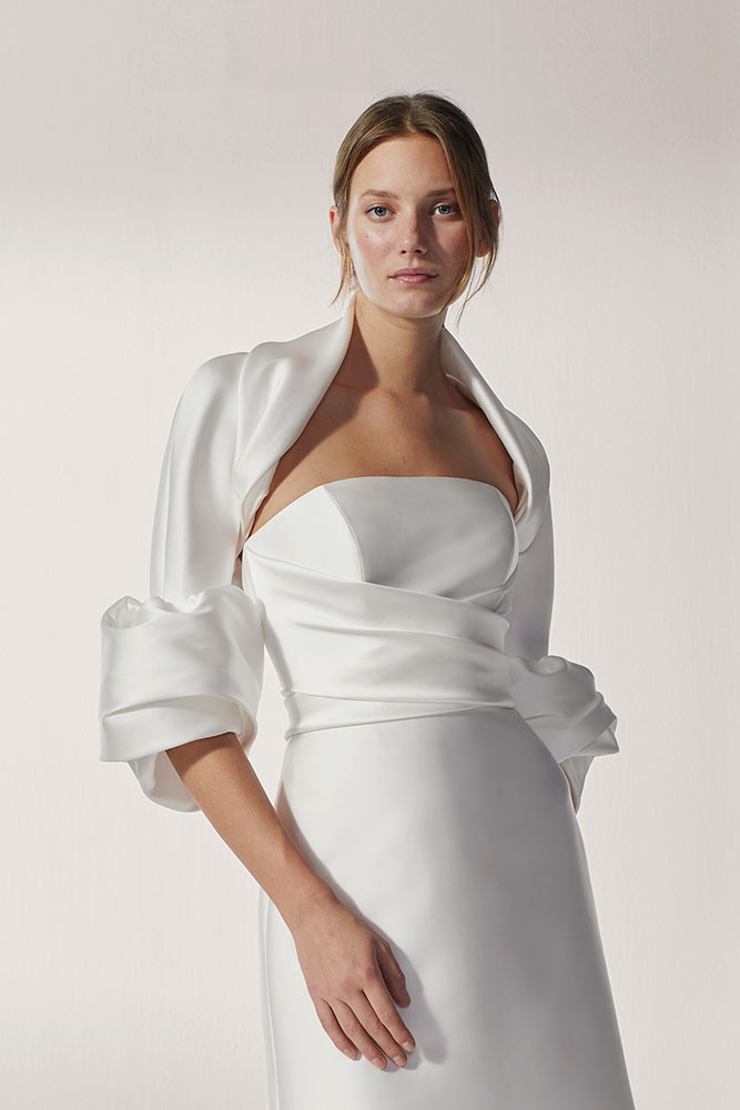 Jesus Peiro IC01 bridal bolero jacket